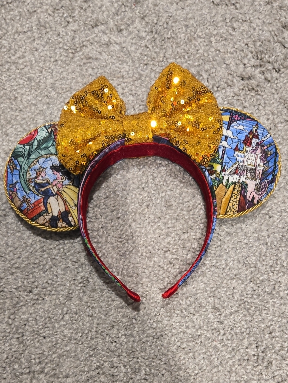 Beauty and The Beast Mickey Mouse Ears